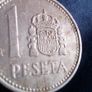 1 Peseta Coin. Spain 1984. Image 4