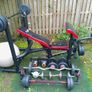 Spinner exercise bike and weight bench set Image 3