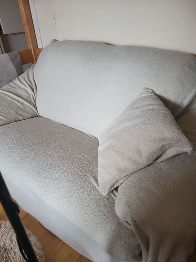 Leather 2 seater sofa