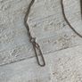 Vintage Italian 925 Silver Enamel Snake Necklace Image 4