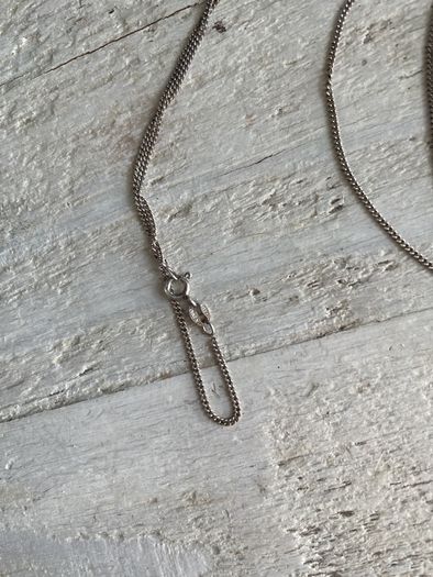 Vintage Italian 925 Silver Enamel Snake Necklace