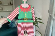 Baby Elf Onesie / Baby Grow with Hat Age 3-6 months / EU 62cm