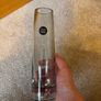Marks & Spencer Handmade Clear Glass Taper Bud Vase (23cm) Image 2