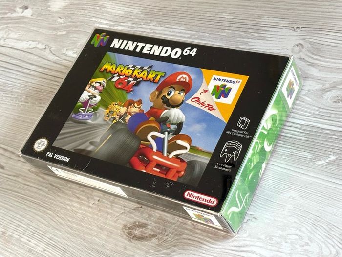 N64 Mario Kart 64 Boxed and Minty