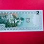 Lithuania   2. Litai  1993. Pick  54. Unc Image 2