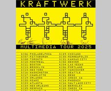 Kraftwerk Signed Multimedia Tour Poster