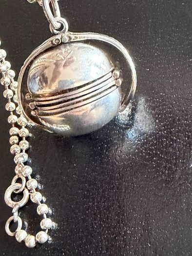 silver necklace