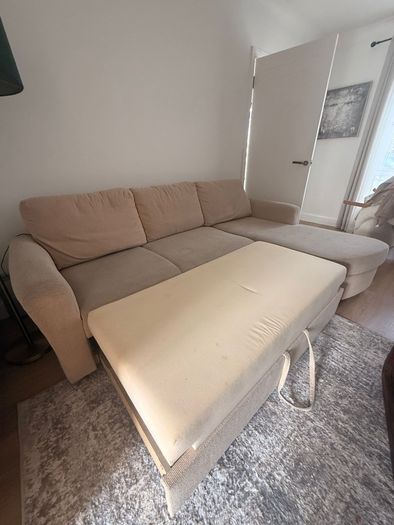 L shape Couch bed