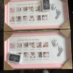 Baby memory picture frames