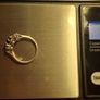 Sapphire Diamond Platinum Ring Image 8