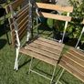 Set of 5 Garden chairs - very sturdy Image 2