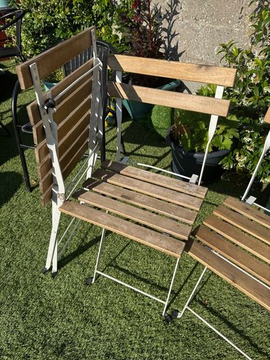 Set of 5 Garden chairs - very sturdy