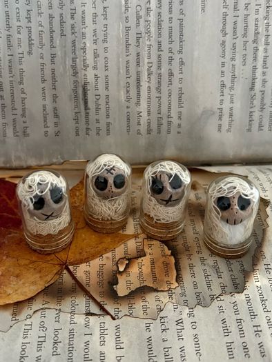 Miniature Captured Spirits in Glass Domes