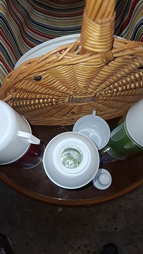 Vintage 1960's new/old stock Vacco flasks