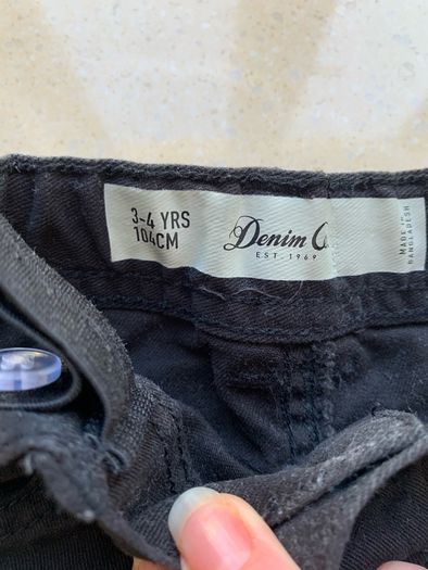 Boys Black Jeans