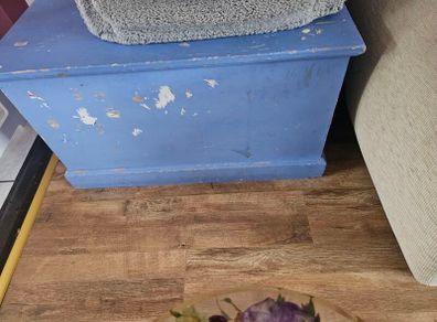 Wooden toy box