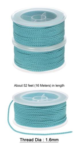 Brand New sourcing map 2pcs Nylon Thread