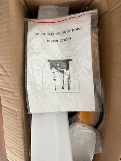 Electric rope hoist