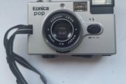 Konica Pop 35mm Film Camera with Pop-Up Flash