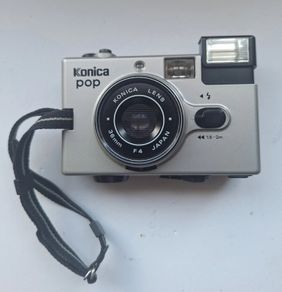 Konica Pop 35mm Film Camera with Pop-Up Flash