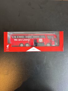 Liverpool FC team bus