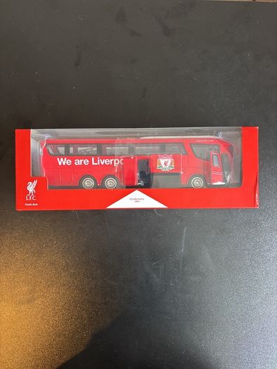 Liverpool FC team bus