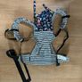 Tula Cotton Front Facing Explore Baby Carrier Blue Butterfly Image 2
