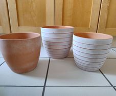 Set of 3 plant pots