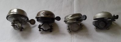 antique bicycle bells x 4