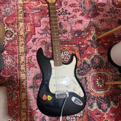 Encore Electric Guitar - Black Strat Style