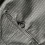 Mens Charcoal Grey Pinstripe Suit Image 2
