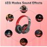 Sound 6S Bluetooth Headphones Over Ear,Foldable Wireless Headphones with 6 EQ Modes,40 Hours Playtime Image 4