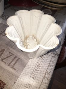 Antique 1920s Shelley Jelly Mould Cathedral Dome Pattern