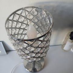 Crystal effect table lamps - set of 2