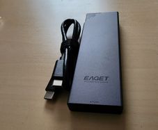 512GB Portable NVMe SSD USB 3.2 Gen 2  10Gbps Like New