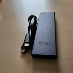 512GB Portable NVMe SSD USB 3.2 Gen 2  10Gbps Like New