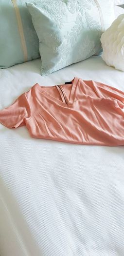 Vila Orange Top - Size small