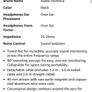 Audio-Technica ATH-M40x Professional Monitor Headphones, Wired, Black Image 6