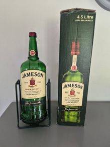 Jameson Irish Wiskey Empty Large Bottle 4.5L