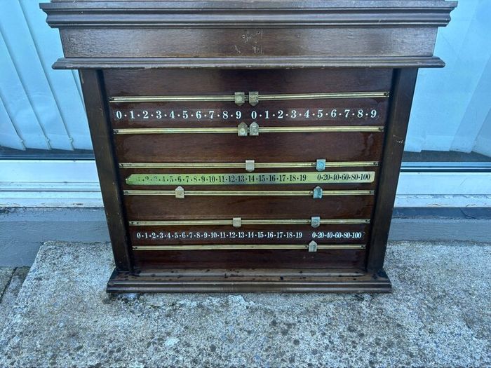 Vintage Snooker Scoreboard