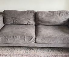 Grey Sofa and Love Seat