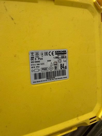 Karcher, OC3 Plus, Battery power washer, Ideal for Bikes and Pets