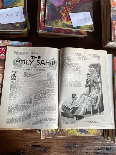 Wide world magazines 1947 to  1960 ( 158 total )