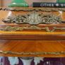 Elegant French Curved Glass Display Cabinet / Vitrine Image 4