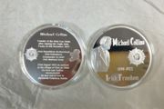 Michael Collins commerative medals Set