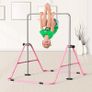 Gymnastics Bar, Folding Horizontal Bar Gymnastics Equipment for Kids Home Training, Expandable Gymnastics Training Bar Junior with Adjustable Height for Girls Boys (FREE SHIPPING) Image 6