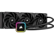 Corsair Icue H150i Rgb Elite Liquid Cpu Cooler (16 Dynamic Rgb Leds, 120mm Af Elite Series Fdb Fans, 360mm Radiator, Icue, Black (read Description)