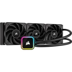 Corsair Icue H150i Rgb Elite Liquid Cpu Cooler (16 Dynamic Rgb Leds, 120mm Af Elite Series Fdb Fans, 360mm Radiator, Icue, Black (read Description)