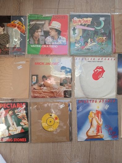 Rolling Stones 7" lot