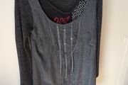 Sophie B Dressy Tunic Top Size 12-14